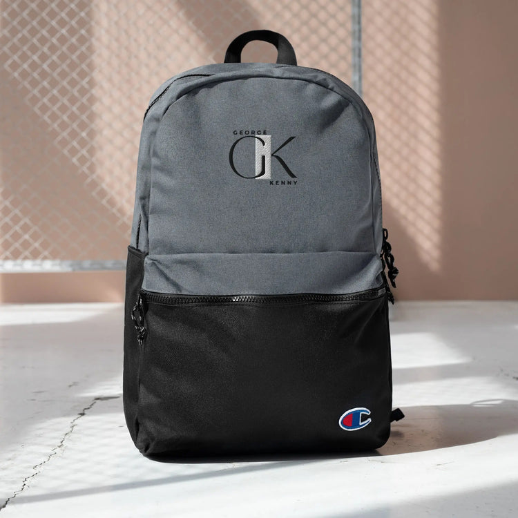 Embroidered Champion Backpack GeorgeKenny Design
