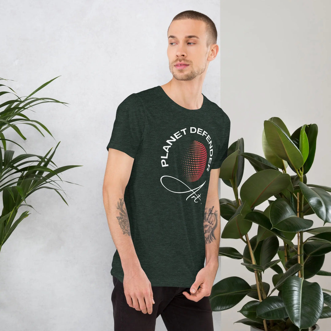 Planet Defender | Soft ring-spun cotton T-shirt GeorgeKenny Design