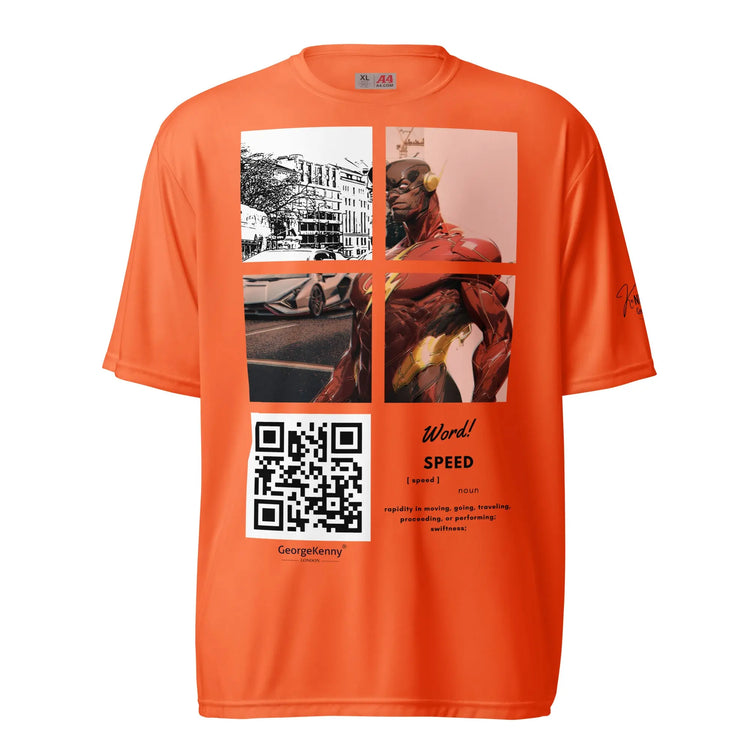 Speed | Performance Moisture-wicking T-shirt GeorgeKenny Design