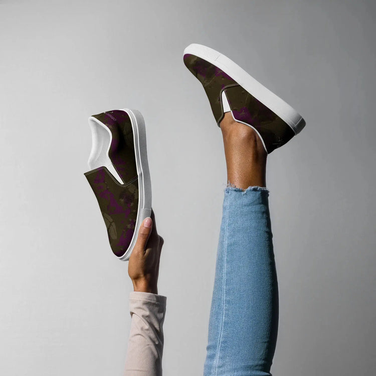 Womens slip-on canvas shoes GeorgeKenny Design